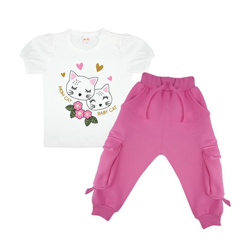 Conjunto de niña bebe MARTINA GATA
